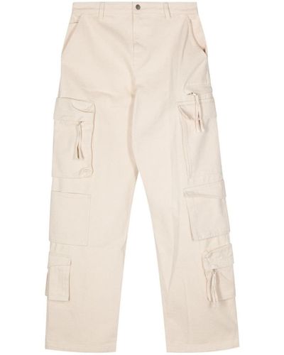 Axel Arigato Utility Mid-rise Wide-leg Jeans - Natural