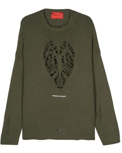 Vision Of Super Sweaters - Green