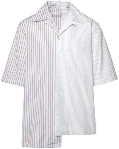 Lanvin Shirt M/c Asymmetric - White