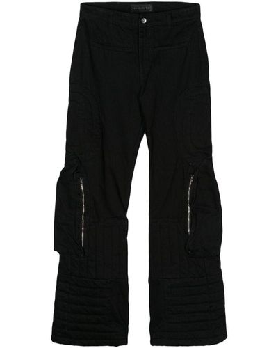 Who Decides War Calça Jeans Ultra Flare Windowed | Preto | BR