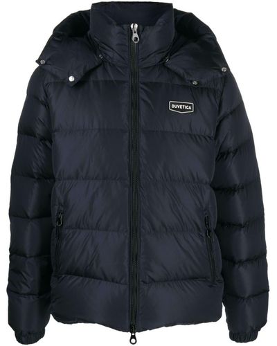 Duvetica Aprica Hooded Down Jacket - Blue