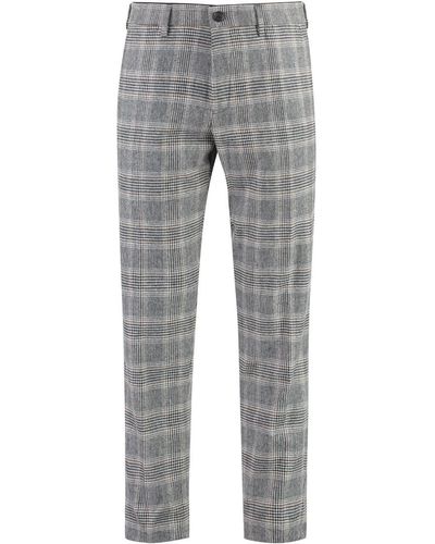 Department 5 Setter Chino Pants In Wool Blend - Grey