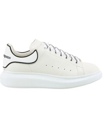 Alexander McQueen Oversize Sneakers With Silicone Spoiler - White