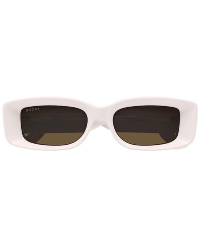 Gucci GG1528S Linea Rivets Sunglasses - Brown