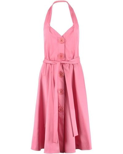 Moschino A-line Dress - Pink