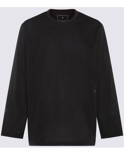 Y-3 Cotton T-Shirt - Black