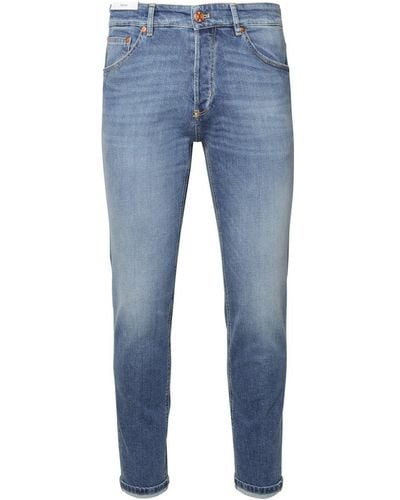 Pt05 Light Blue Cotton Jeans