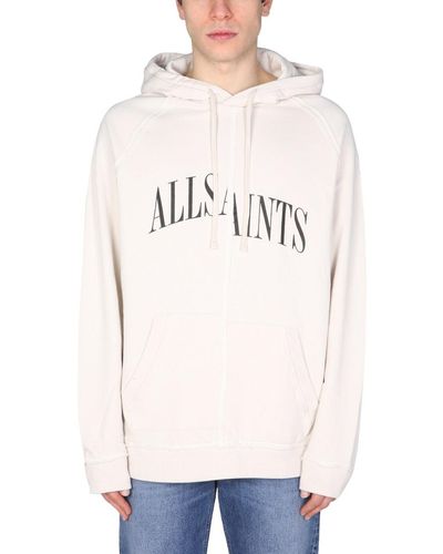 AllSaints Sweatshirt With Logo Print - Multicolour