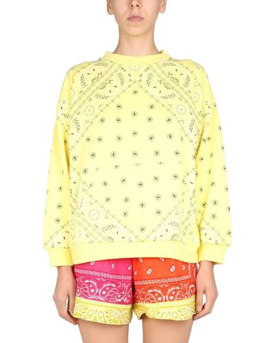 ARIZONA LOVE Paisley Pattern Sweatshirt - Yellow