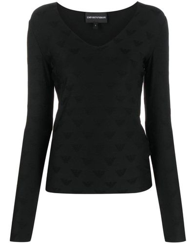 Emporio Armani Jerseys & Knitwear - Black