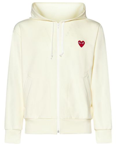 COMME DES GARÇONS PLAY Cdg Play Jumpers - White