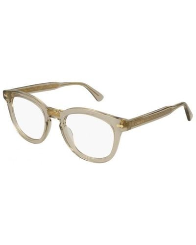 Gucci Gg0183O Eyeglasses - Metallic