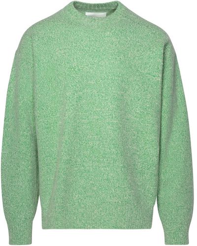 Jil Sander Wool Blend Sweater - Green