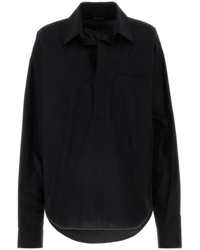 Balenciaga Cotton Shirt - Black