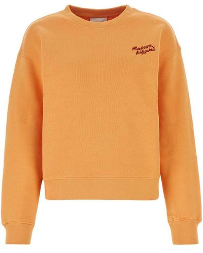 Maison Kitsuné Maison Kitsune Sweatshirts - Orange