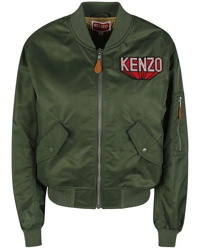 KENZO Jackets - Green
