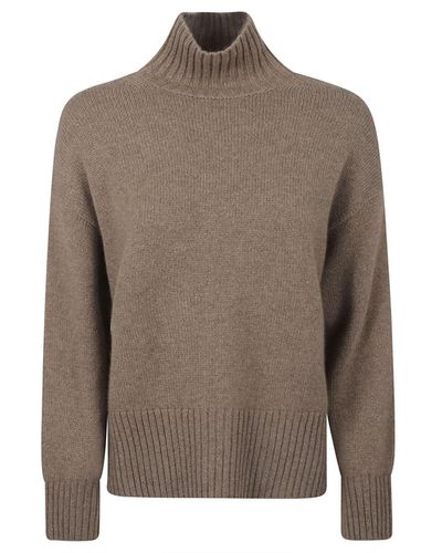 Be You Sweaters Beige - Brown