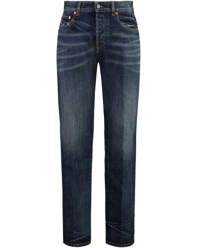 Valentino Carrot-fit Jeans - Blue