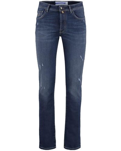 Jacob Cohen Bard Slim Fit Jeans - Blue