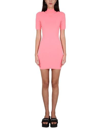 Alexander Wang Turtleneck Dress - Pink