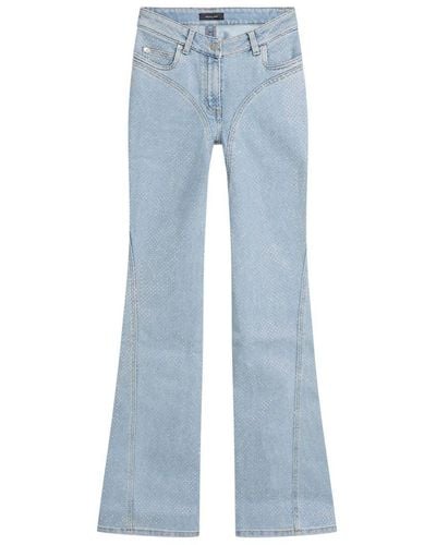 Mugler Cotton Jeans - Blue