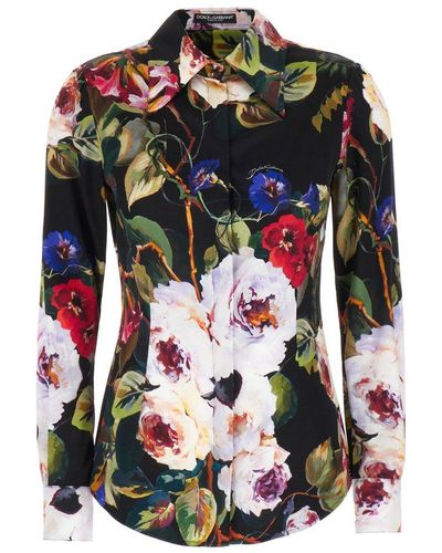 Dolce & Gabbana 'Roseto' Shirt - Multicolor