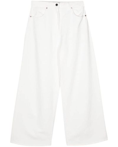 Semicouture Lucrezia Denim Jeans - White