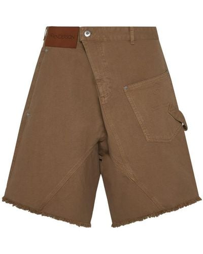 JW Anderson Jw Anderson Shorts - Brown