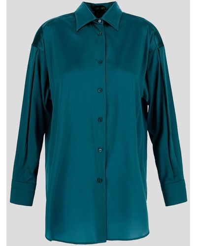 Tom Ford Silk Shirt - Blue
