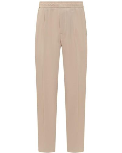Zegna Joggers Trousers - Natural