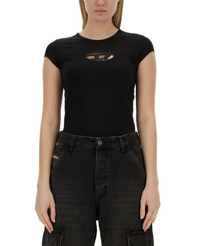 DIESEL T-angie T-shirt Black