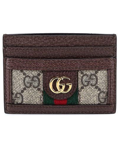 Gucci Ophdia Canvas Card Holder - Multicolor
