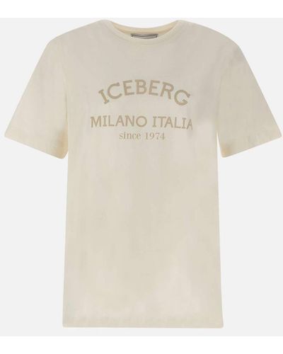 Iceberg T-Shirts And Polos - Natural