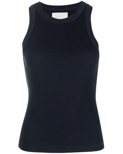 Citizens of Humanity Sleeveless Ribbed Top - Blue