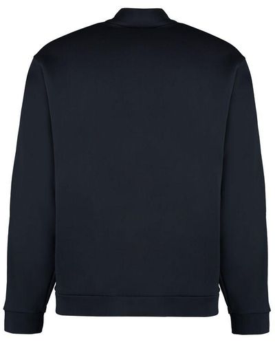 Giorgio Armani Techno Fabric Sweatshirt - Blue