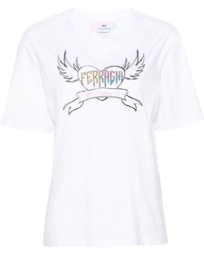 Chiara Ferragni T-shirts And Polos - White