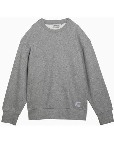 Carhartt Cotton Crew Neck Sweatshirt - Grey