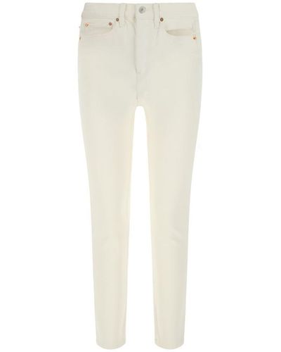 RE/DONE Pantalone Jeans-31 - White