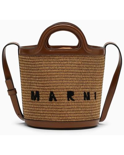 Marni Tropicalia/ Bucket - Brown