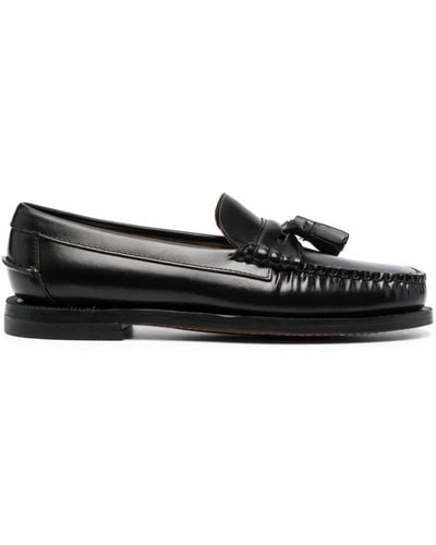 Sebago Classic Dan Multi Tassel Shoes - Black