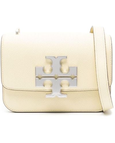 Tory Burch Eleanor Small Leather Shoulder Bag - Natural