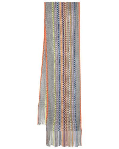 Missoni Fringed Scarf - White