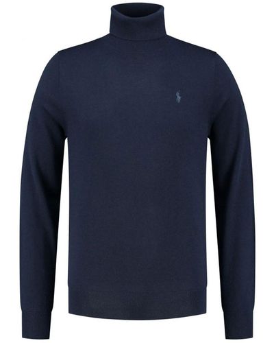 Polo Ralph Lauren Ls Tn Pp-ls-pullover Clothing - Blue
