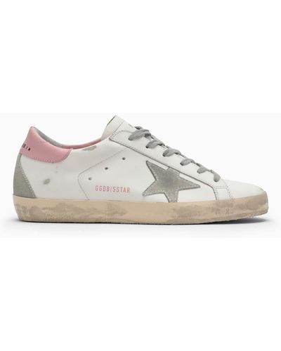 Golden Goose Superstar 10914 Star-applique Low-top Leather Trainers - White
