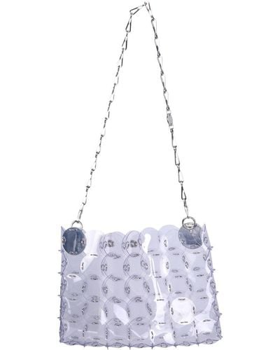 RABANNE: shoulder bag for woman - Emerald  Rabanne shoulder bag  23FSS0044MET332 online at