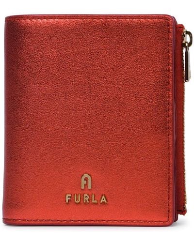 Furla Camelia Compact Wallet - Red