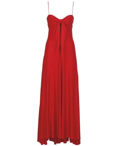 Alexandre Vauthier Daring Long Dress - Red