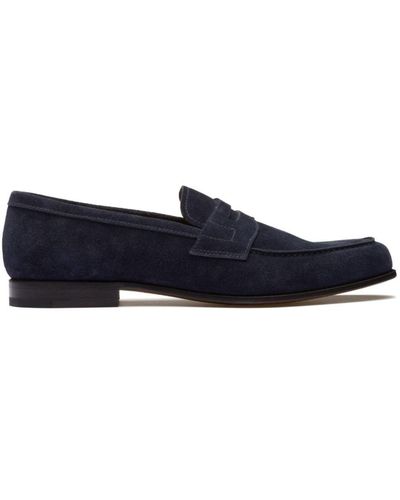 Church's Pembrey Penny Suede Loafers - Blue