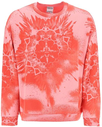 Marcelo Burlon Kaleidoscope Wings Sweatshirt - Pink