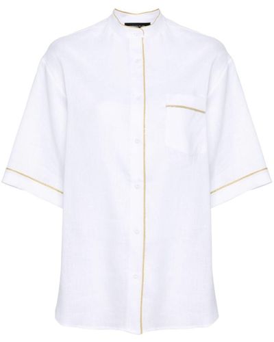 Fabiana Filippi Linen Shirt - White